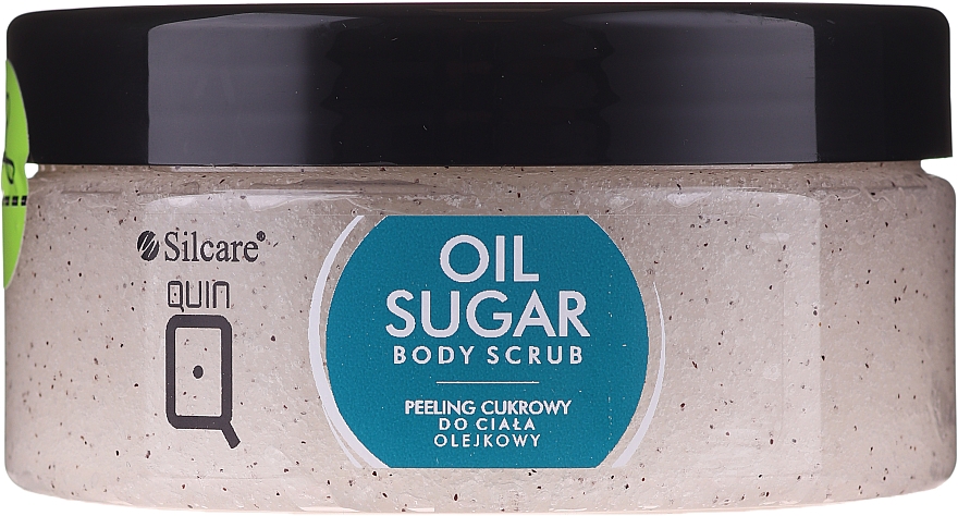 Olejowy peeling cukrowy do ciała - Silcare Quin Sugar Body Peel Oil — Zdjęcie N2
