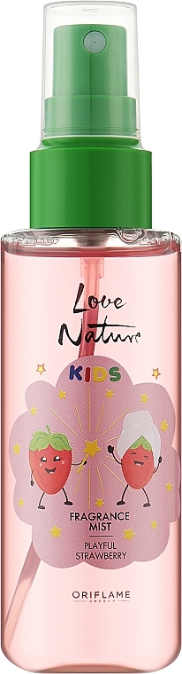 Spray do ciała dla niemowląt - Oriflame Love Nature Kids Mist Playful Strawberry — Zdjęcie N1