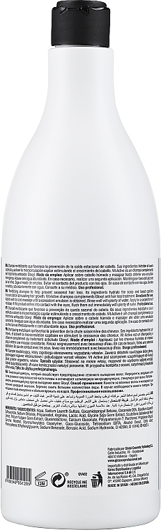 Szampon przeciw wypadaniu włosów - Glossco Treatment Vit Active Shampoo  — Zdjęcie N4