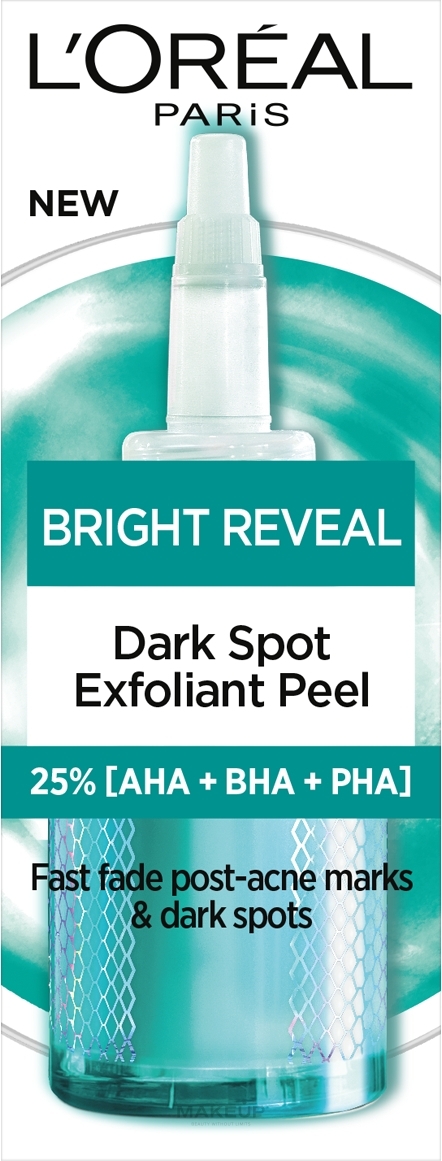 Peeling kwasowy do twarzy - LOreal Paris Bright Reveal Dark Spot Exfoliant Peel — Zdjęcie 25 ml
