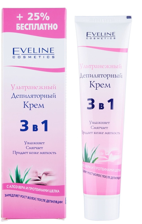 Ultradelikatny krem do depilacji skóry wrażliwej - Eveline Cosmetics