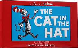 Paletka cieni do powiek - I Heart Revolution Dr. Seuss Cat in The Hat — Zdjęcie N2