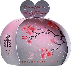 Kup Mydło Przyprawy orientalne i kwiat wiśni - The English Soap Company Oriental Spice and Cherry Blossom Guest Soaps
