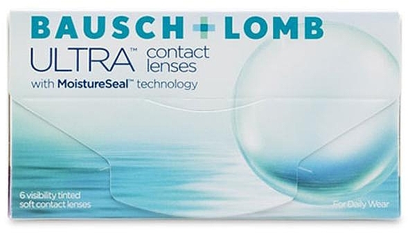 Soczewki kontaktowe, krzywizna 8,5 mm, 6 szt. - Bausch+Lomb ULTRA® — Zdjęcie N1