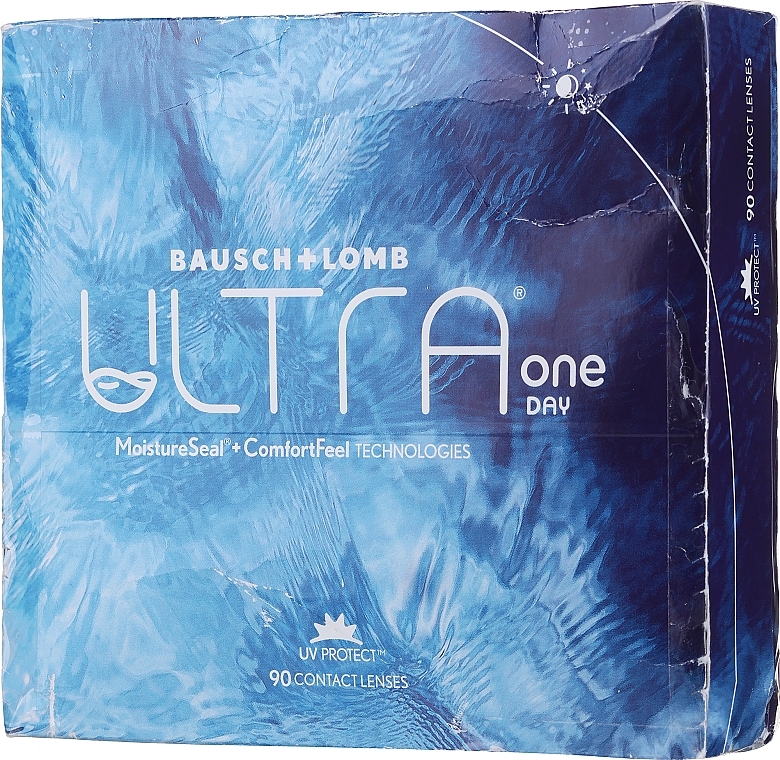 PRZECENA! Soczewki jednodniowe, krzywizna 8,6 mm, 90 szt. - Bausch & Lomb ULTRA® ONE DAY * — Zdjęcie N2