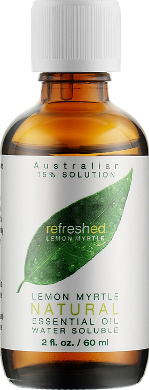 Australijski olejek eteryczny z mirtu cytrynowego 15% - Tea Tree Therapy Lemon Myrtle Essential Oil — Zdjęcie N1