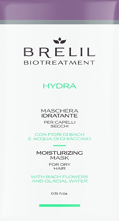 PREZENT! Nawilżająca maska do włosów suchych - Brelil Bio Treatment Hydra Hair Mask — Zdjęcie N1