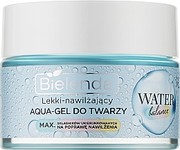 Kup Lekki nawilżający żel do twarzy - Bielenda Water Balanse Aqua-Gel
