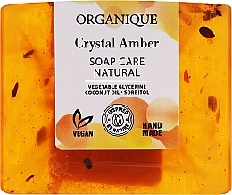 Naturalne mydło odżywcze - Organique Soap Care Natural Crystal Amber — Zdjęcie N1