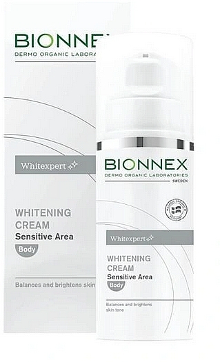 Antypigmentacyjny krem do ciała - Bionnex Whitexpert Anti Pigment Cream Sensitive Area — Zdjęcie N2