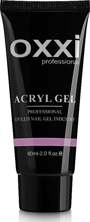 Żel akrylowy do paznokci - Oxxi Professional Acryl Gel UV/LED Nail Gel Industry — Zdjęcie N1