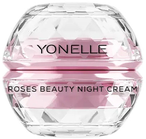 Krem na noc do twarzy i skóry wokół oczu - Yonelle Roses Beauty Night Cream Face & Under Eyes — Zdjęcie N1