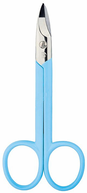 Nożyczki do paznokci 91394, 10.5 cm, niebieskie - Erbe Solingen  — Zdjęcie N1