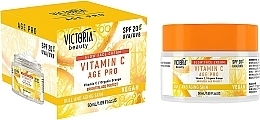 Krem z witaminą C na dzień do twarzy - Victoria Beauty C Age Pro Glow Face Cream SPF 20 — Zdjęcie N2