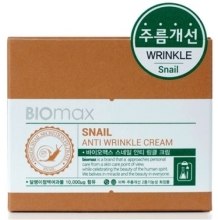 Kup Przeciwzmarszczkowy krem do twarzy ze śluzem ślimaka - Welcos Biomax Snail Anti Wrinkle Cream