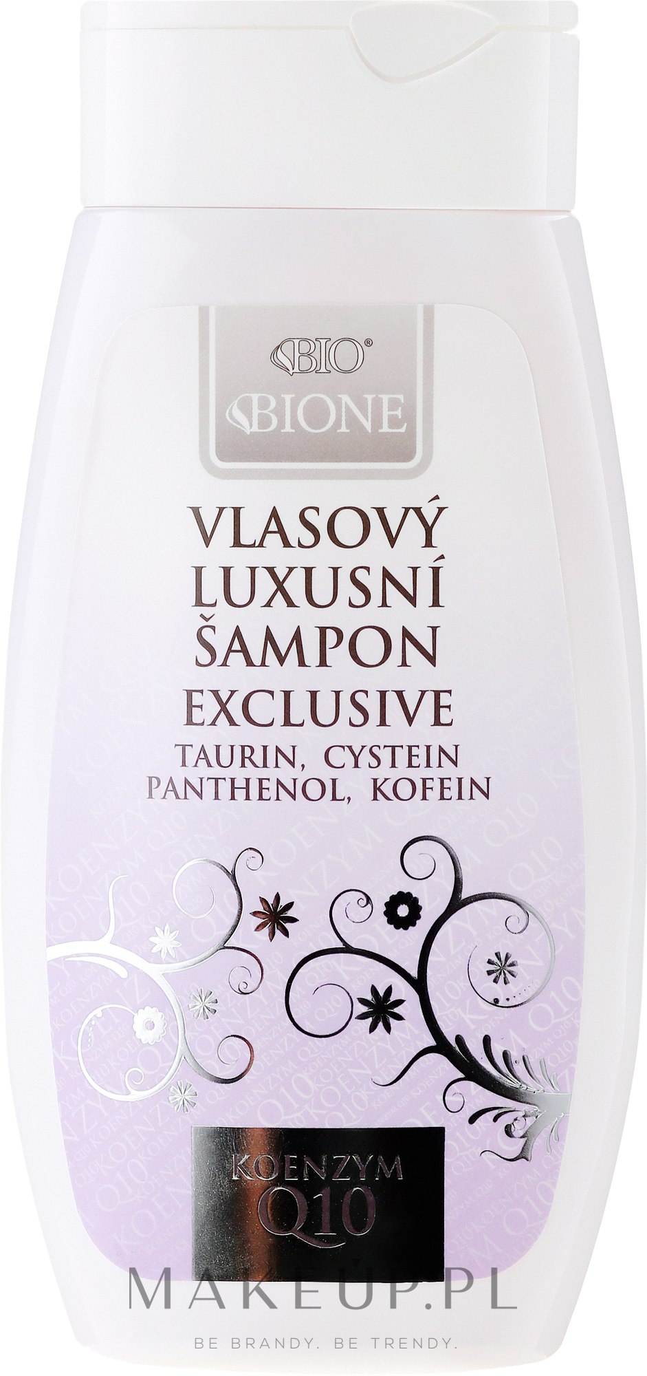 Odżywczy szampon do włosów z koenzymem Q10 - Bione Cosmetics Exclusive Luxury Hair Shampoo With Q10 — Zdjęcie 260 ml