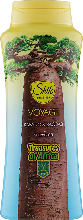 Żel pod prysznic - Shik Treasures Of Africa Voyage Kiwano & Baobab Moisturizing Shower Gel — Zdjęcie N1