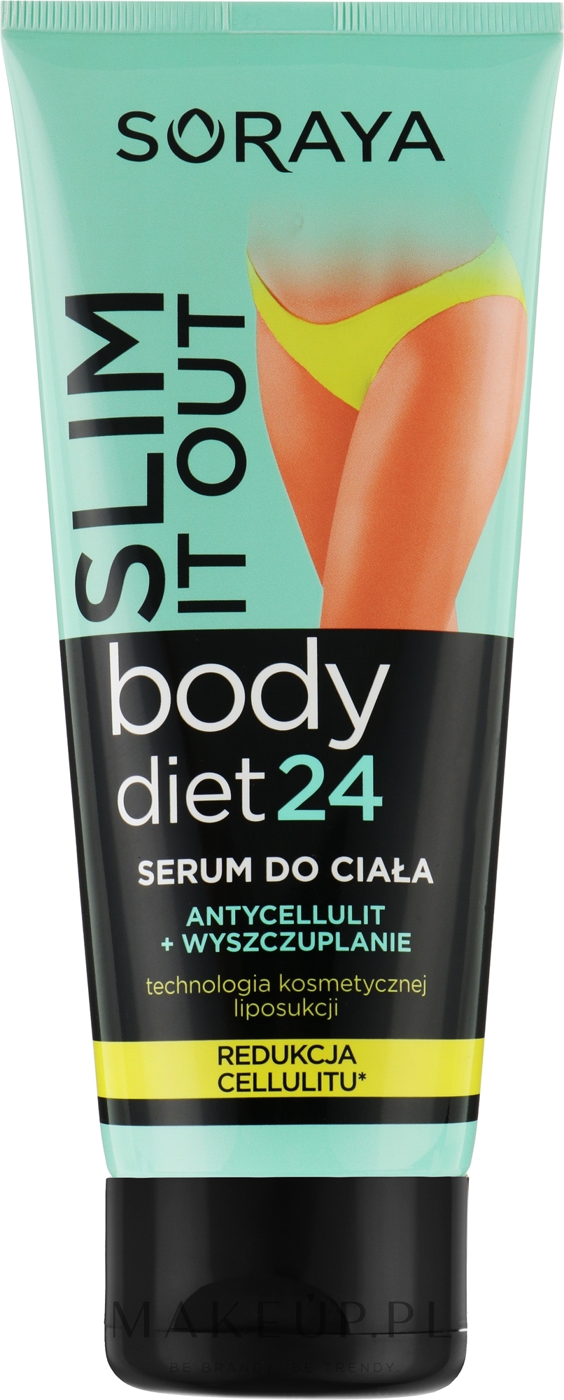 Serum do ciała Antycellulit i wyszczuplanie - Soraya Body Diet 24 Body Serum Anti-cellulite and Slimming — Zdjęcie 200 ml