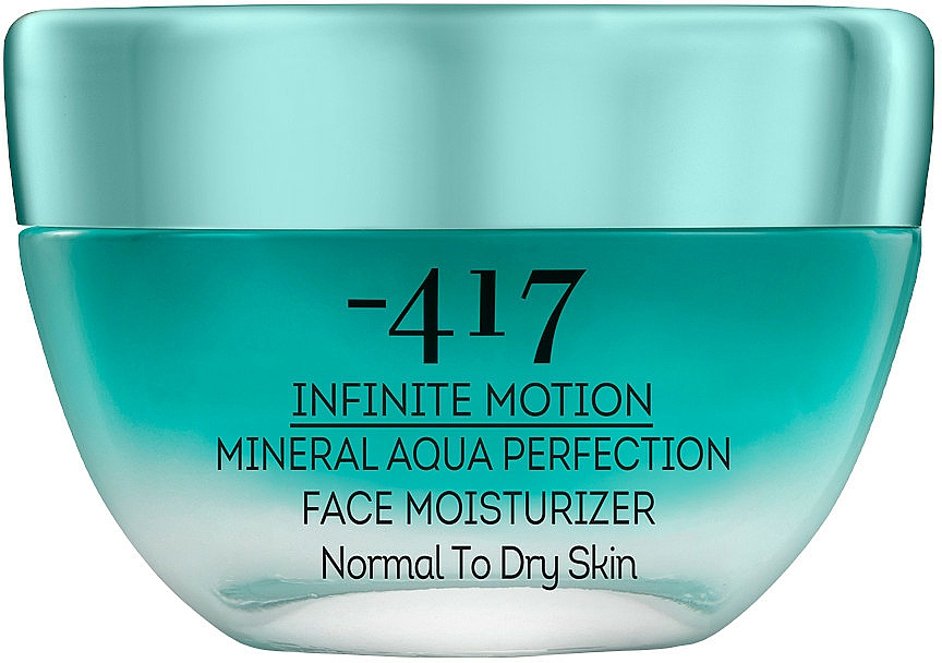 Nawilżający krem do cery normalnej i suchej - -417 Infinite Motion Mineral Aqua Perfection Face Moisturizer — Zdjęcie N1