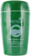 Odżywczy krem do masażu twarzy Bionasiona pigwy - Biotique Bio Quince Seed Face Massage Cream — Zdjęcie N2