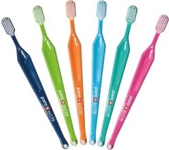 Szczoteczka do zębów S39, różowa - Paro Swiss Toothbrush (opakowania polietylenowe) — Zdjęcie N2