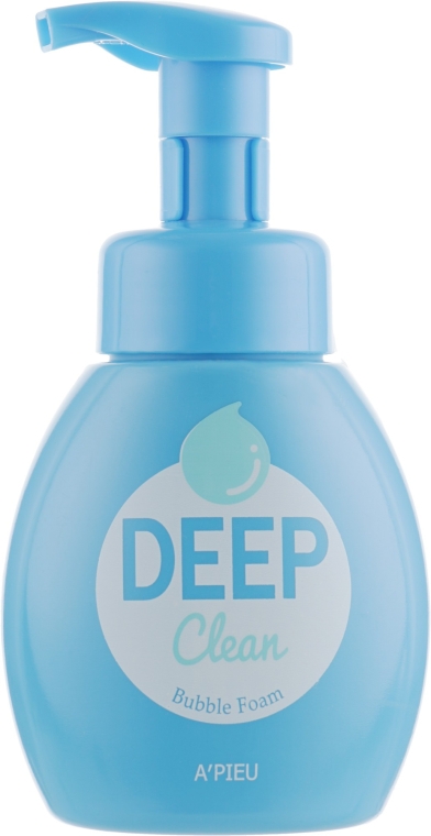 Pianka do mycia twarzy i demakijażu - A'pieu Deep Clean Bubble Foam — Zdjęcie N1
