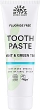 Organiczna pasta do zębów Zielona herbata i mięta - Urtekram Mint & Green Tea Toothpaste — Zdjęcie N1