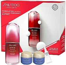 Kup Zestaw kosmetyków ujędrniających do twarzy - Shiseido Power Lifting Program (f/con 50 ml + f/cr 15 ml + f/cr 15 ml + eye/cr 3 ml)