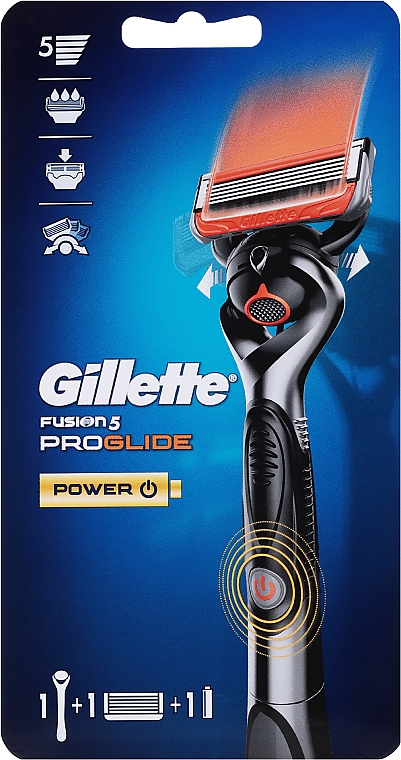 Maszynka do golenia z 1 wymiennym ostrzem - Gillette Fusion ProGlide Power Flexball