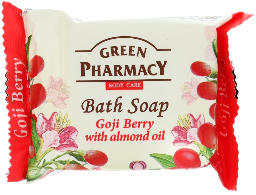 Mydło kosmetyczne Jagody goji i olej migdałowy - Green Pharmacy