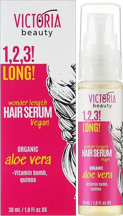 Serum do długich włosów - Victoria Beauty 1,2,3! Long! Hair Serum — Zdjęcie N2