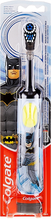 Szczoteczka elektryczna dla dzieci, czarna, Batman - Colgate Electric Motion Batman