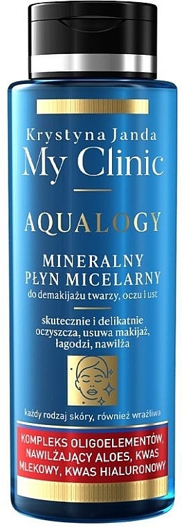 Mineralny płyn micelarny - Janda My Clinic Aqualogy — Zdjęcie N1