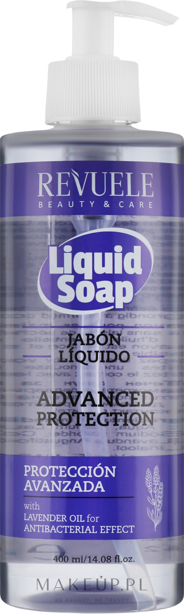 Mydło w płynie do rąk Lawenda - Revuele Liquid Soap Advanced Protection Lavender — Zdjęcie 400 ml