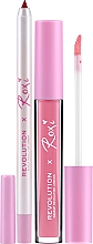 Zestaw - Makeup Revolution x Roxi Cherry Blossom Lip Set (lip/pencil/1g + lip/gloss/3ml) — Zdjęcie N2