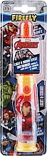 Kup Elektryczna szczoteczka do zębów dla dzieci, miękka, żółto-czerwona - Firefly Marvel Avengers Captain Marvel Light & Sound Toothbrush