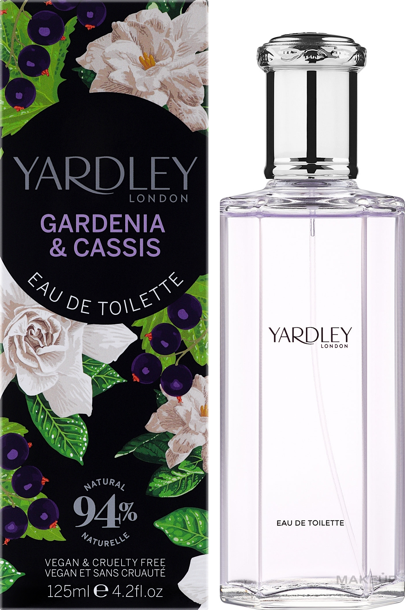 Yardley Gardenia & Cassis - Woda toaletowa — Zdjęcie 125 ml