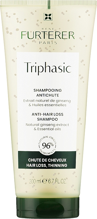 Stymulujący szampon przeciw wypadaniu włosów z olejkami eterycznymi - Rene Furterer Triphasic Anti-Hair Loss Ritual Shampoo — Zdjęcie N3