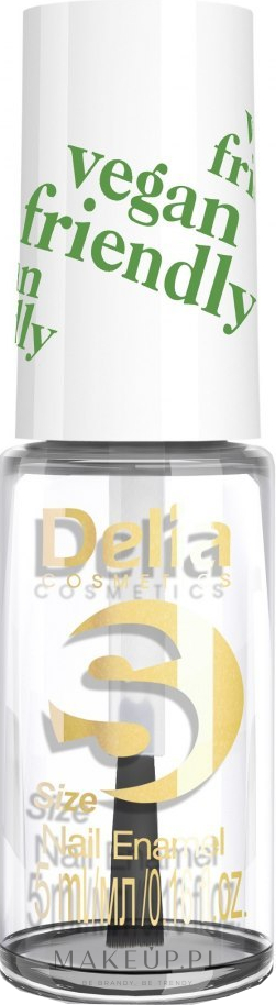 Wegański lakier do paznokci - Delia Cosmetics S-Size Vegan Friendly Nail Enamel — Zdjęcie 200