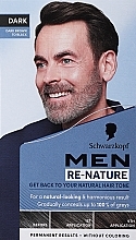 PRZECENA! Krem do włosów maskujący siwiznę dla mężczyzn - Schwarzkopf Re-Nature Men Re-Pigmentation Cream * — Zdjęcie N1