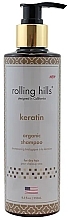 Szampon do włosów z keratyną - Rolling Hills Keratin Organic Shampoo — Zdjęcie N1