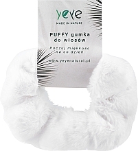 Kup Gumka do włosów, biała - Yeye Puffy