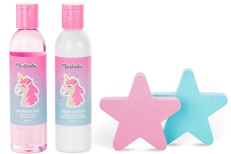 Zestaw, 4 produkty - Martinelia Little Unicorn Bath & Shower Set — Zdjęcie N2