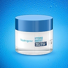 Nawilżający krem do twarzy na noc - Neutrogena Hydro Boost Sleeping Cream — Zdjęcie N4