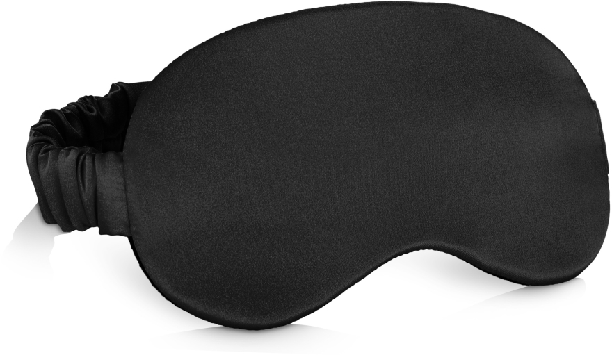 Maska do snu Soft Touch, czarna (20 x 8 cm) - MakeUp