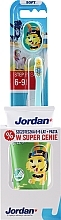 Zestaw dla dzieci w wieku 6-12 lat, królik - Jordan Junior (toothpaste/50ml + toothbrush/1pc) — Zdjęcie N2