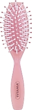Kup Klasyczna szczotka do masażu, 7-rzędowa, różowa - Titania