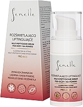 Serum rozjaśniające i liftingujące do oczu i powiek - Senelle Pro-Age Illuminating & Lifting Multi-Peptide Eye And Eyelid Serum — Zdjęcie N1