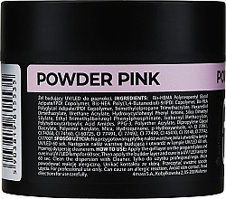 Żel budujący - Palu Pro Light Builder Gel Powder Pink — Zdjęcie N2
