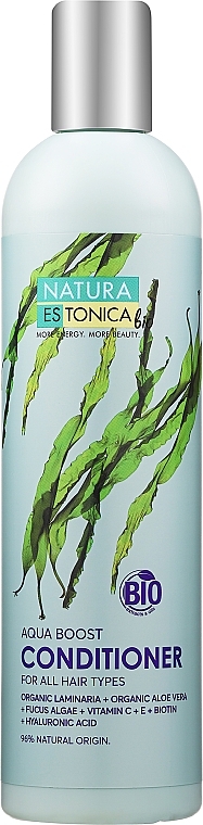 Odżywka do włosów osłabionych i farbowanych - Natura Estonica Bio Aqua Boost Conditioner